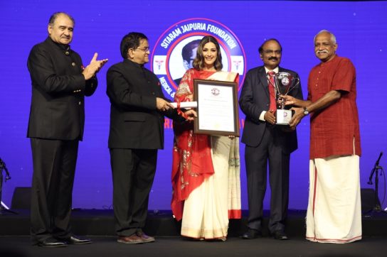 Exemplary Leadership in Rural Medicine and Healthcare AwardDr Regi M George and Dr Lalitha Regi
